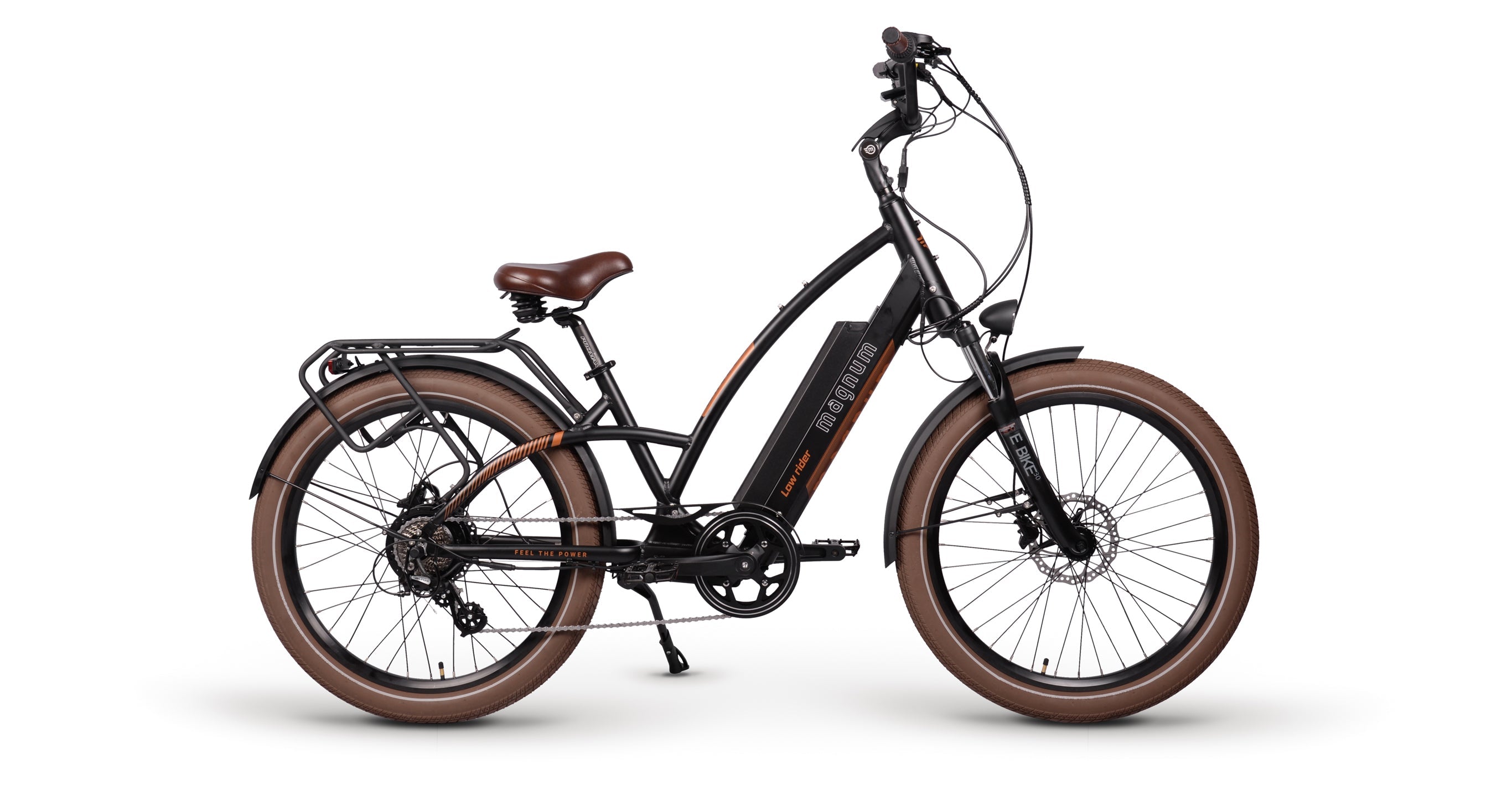 Magnum Low Rider Electric City Bike, Cruiser Electric Bike