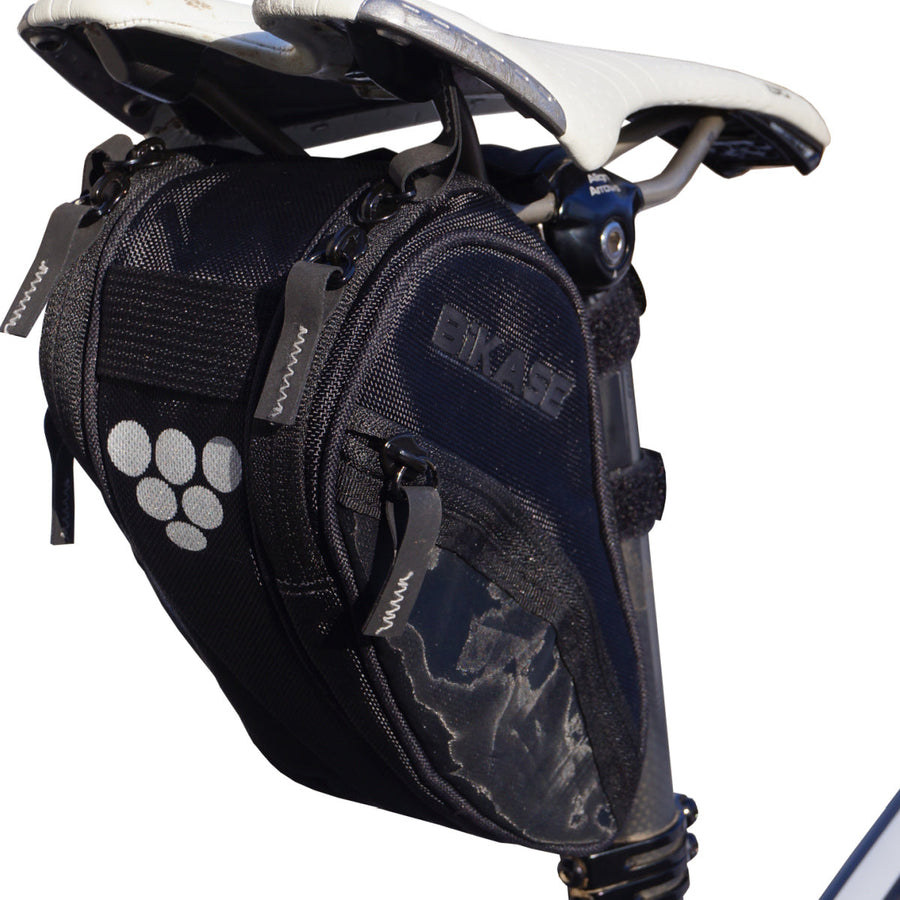 Quick-Access Wing Side Open Seat Bag with Reflective Elements