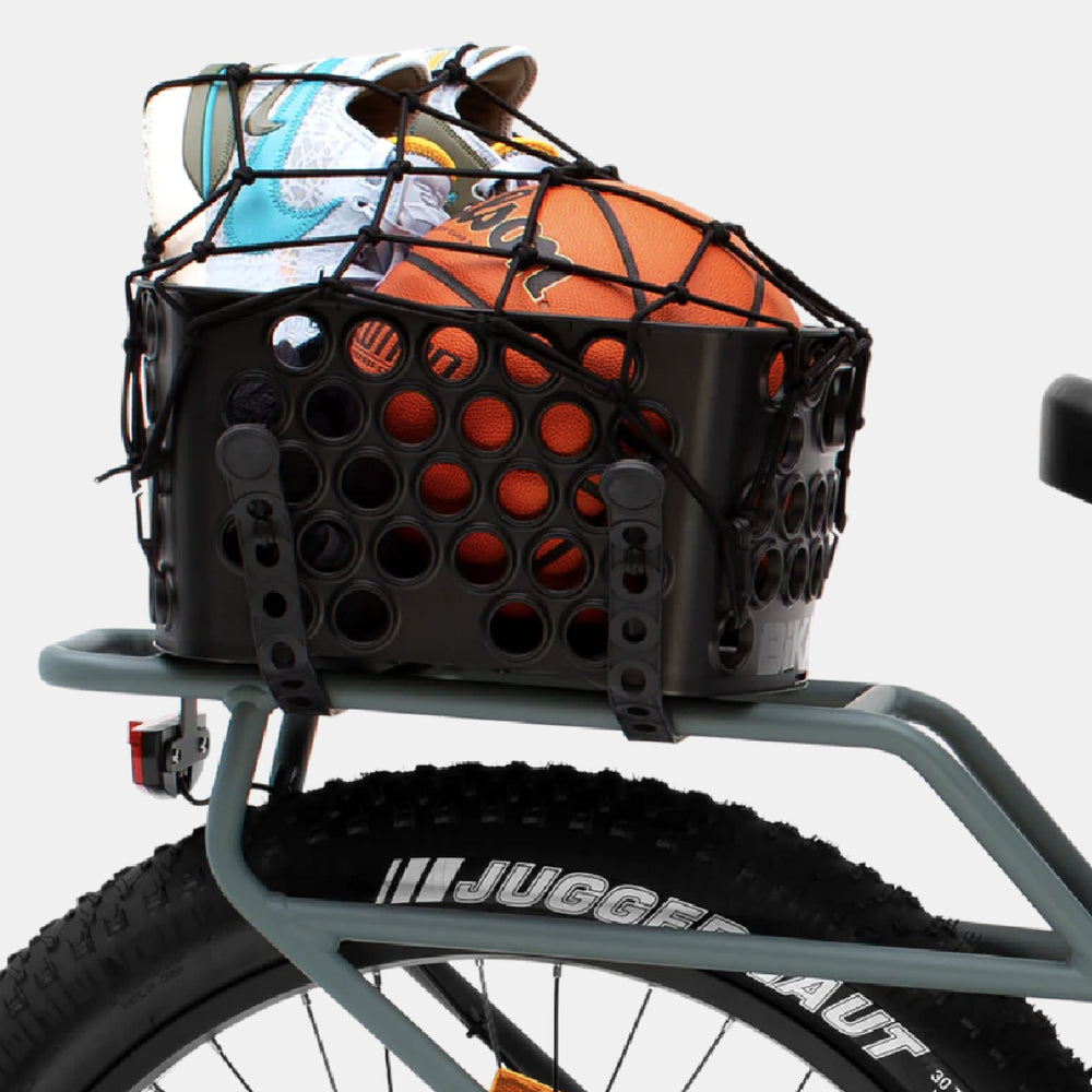 Carry-All Combo: Ultimate Rear Basket Storage Solution – Magnum Bikes Online