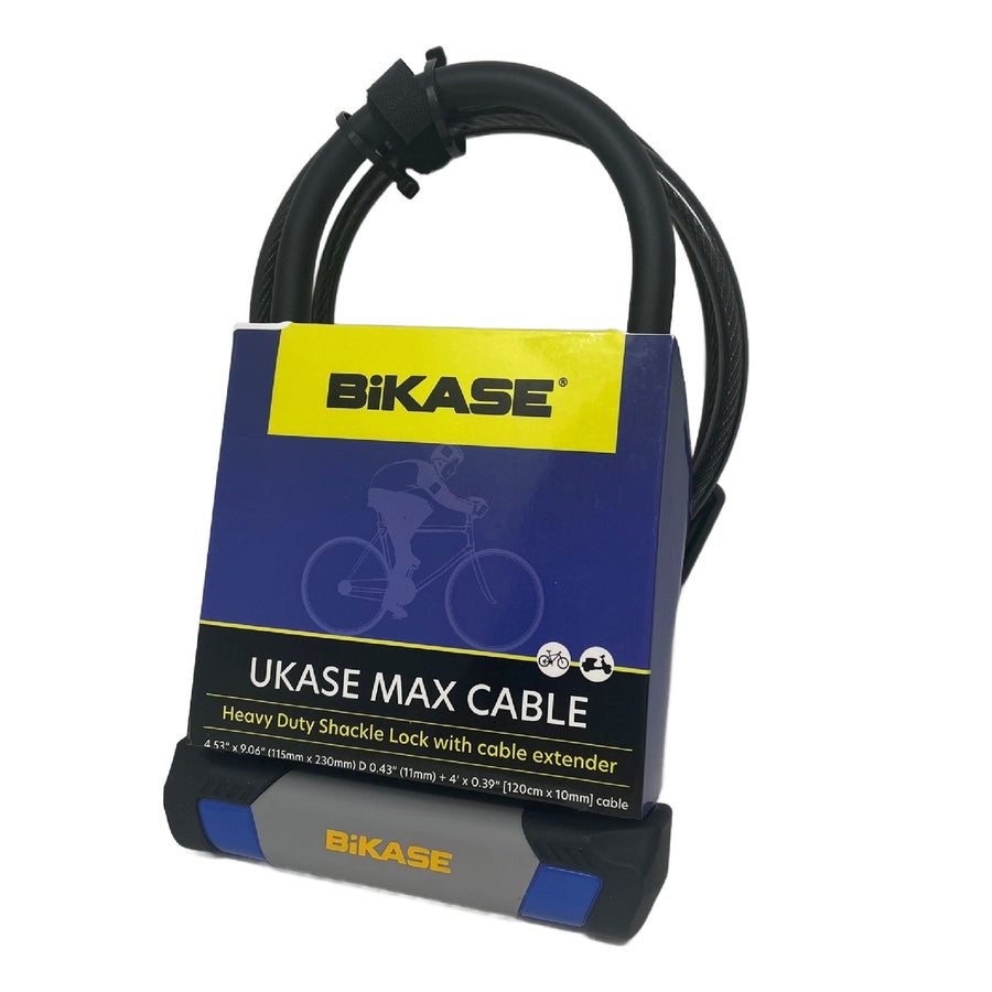 UKASE MAX Heavy Duty Shackle Lock for E-Bikes