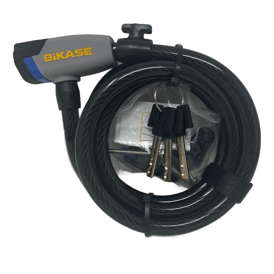 CoilKASE KeyMAX: 6-Foot E-Bike Security Cable Lock