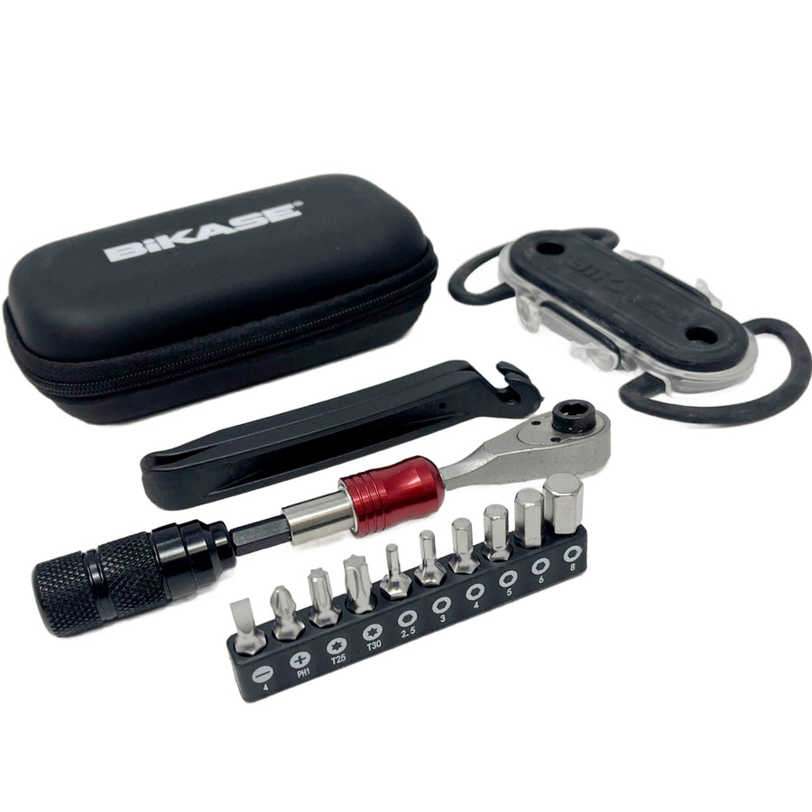 E-Bike Multi-Tool Kit with Ratchet System & Compact Storage Case