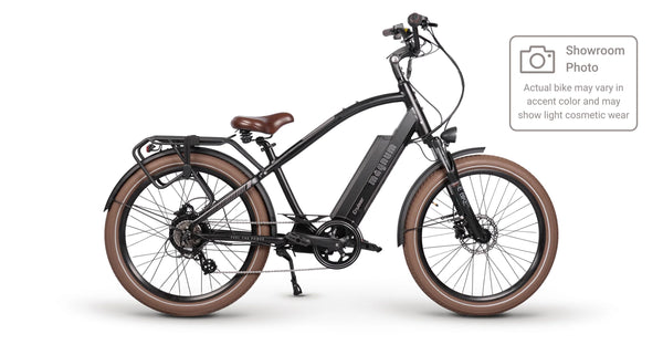 Cruiser 2.0 CPO beach cruiser e-bike with 500W motor 48V 15Ah battery high-step frame 67 lbs